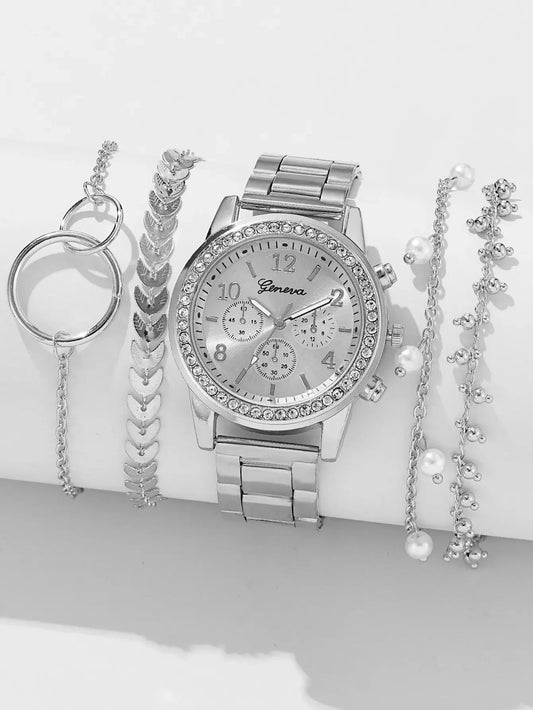 Fashion Silver Watch - Madmozale -