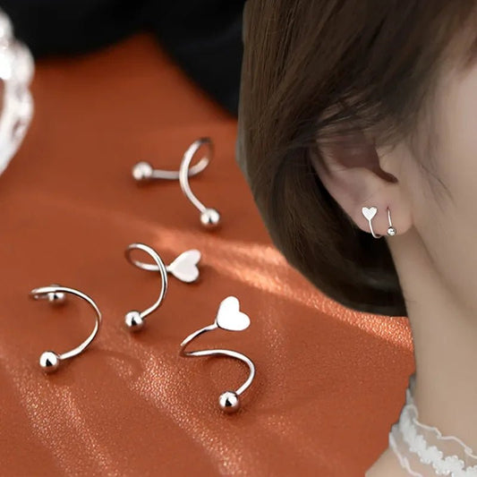 Luxury Heart Earrings - Madmozale -